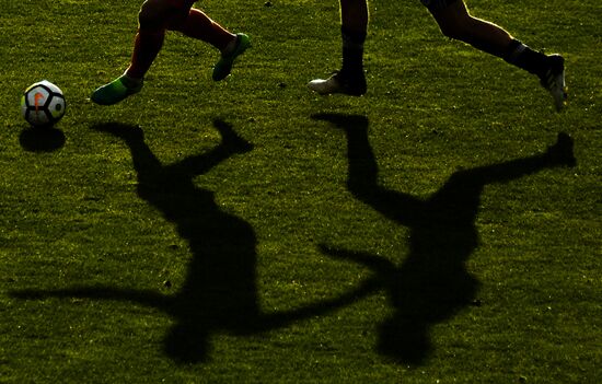 Football. Russian Premier League. Ural vs. CSKA