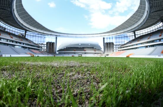 Cetral Stadium constructed in Yekaterinburg