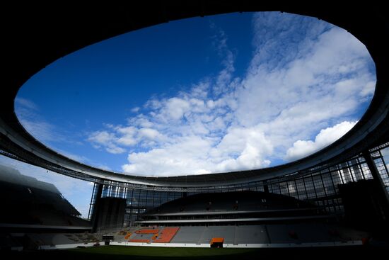 Cetral Stadium constructed in Yekaterinburg
