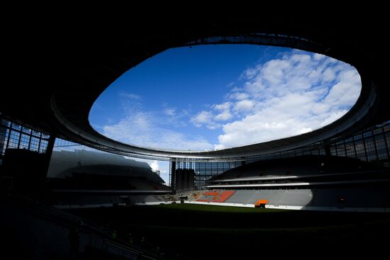 Cetral Stadium constructed in Yekaterinburg