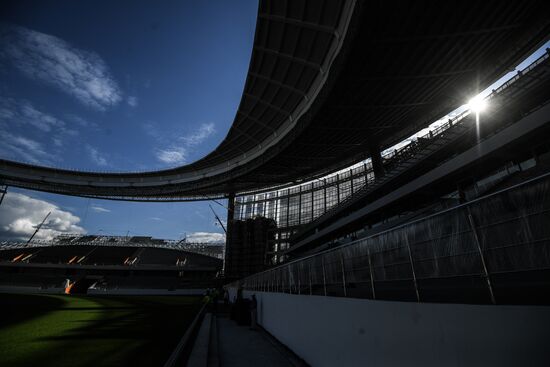 Cetral Stadium constructed in Yekaterinburg