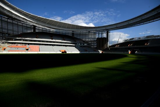 Cetral Stadium constructed in Yekaterinburg