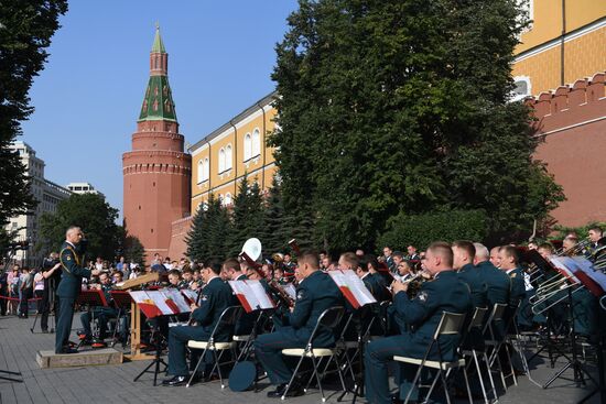 Summer season of Military Orchestras in Parks closes