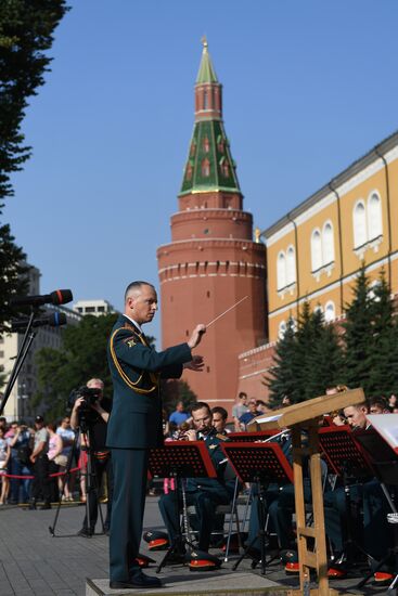 Summer season of Military Orchestras in Parks closes