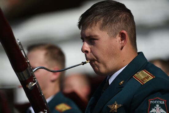 Summer season of Military Orchestras in Parks closes