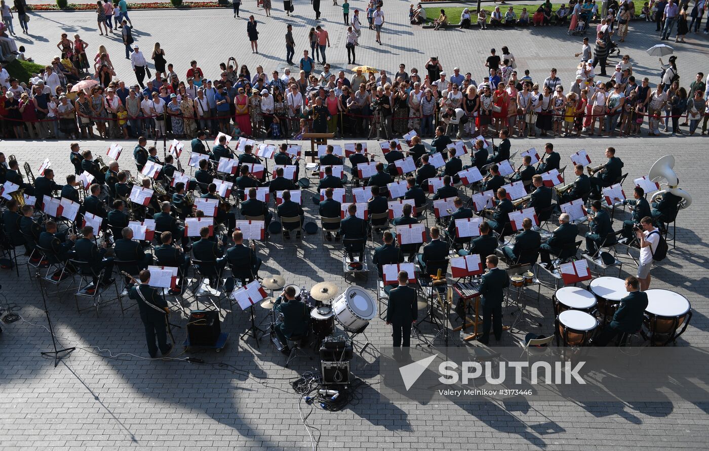 Summer season of Military Orchestras in Parks closes