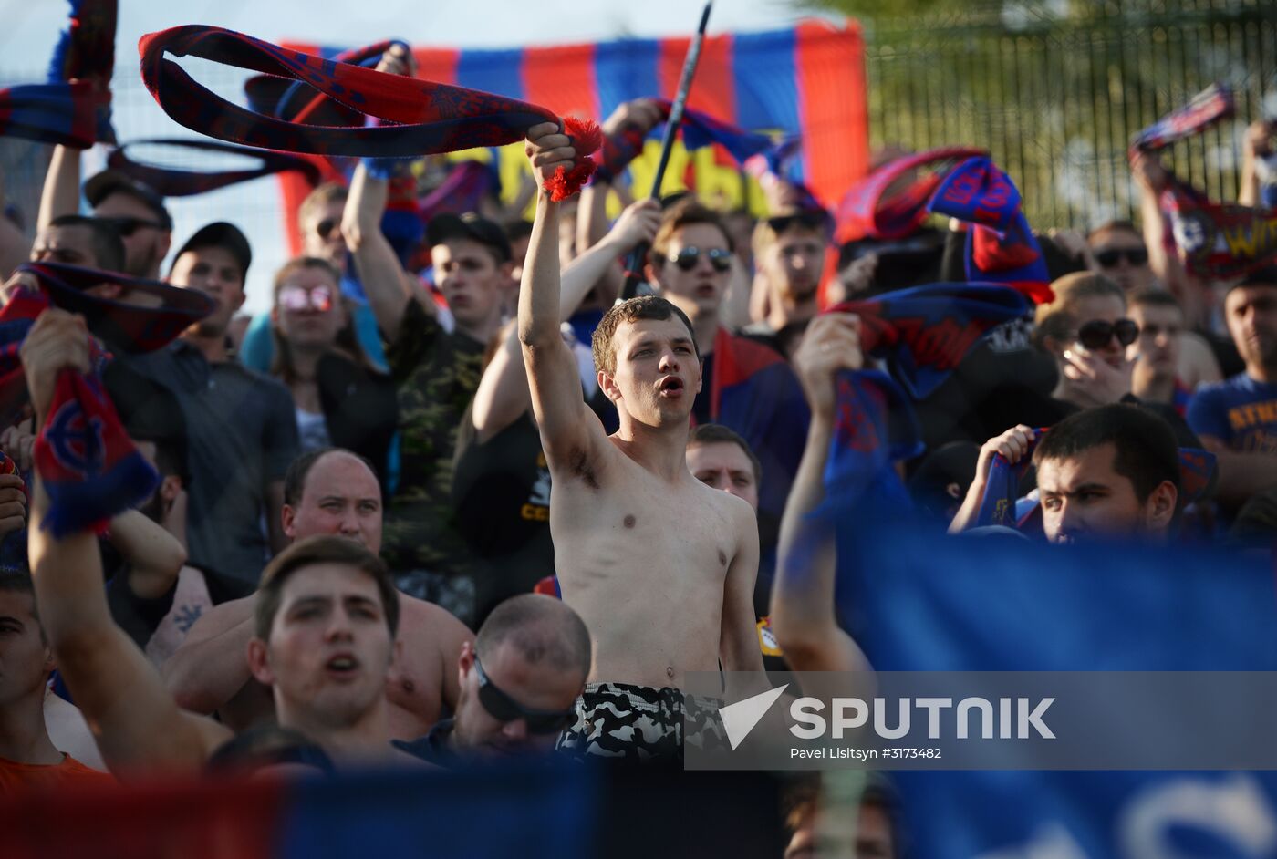 Football. Russian Premier League. Ural vs. CSKA