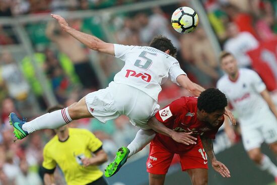 Football. Russian Premier League. Spartak vs. Lokomotiv