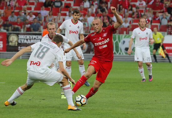 Football. Russian Premier League. Spartak vs. Lokomotiv