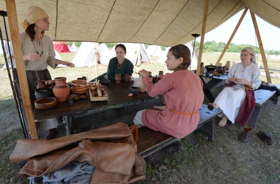 Shallop Field festival in Lipetsk Region