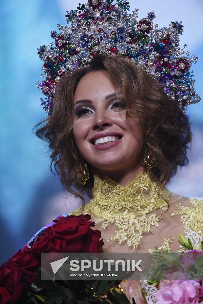 Mrs. Russia 2017 beauty pageant final