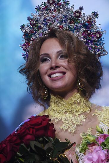 Mrs. Russia 2017 beauty pageant final