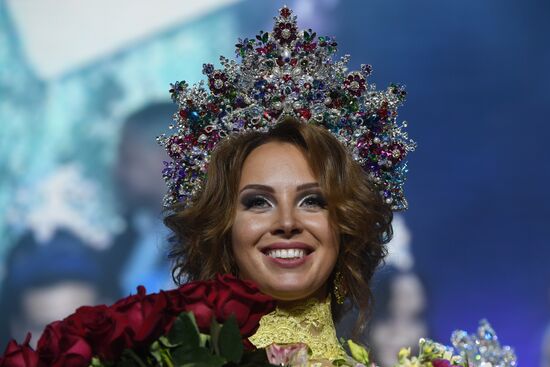 Mrs. Russia 2017 beauty pageant final
