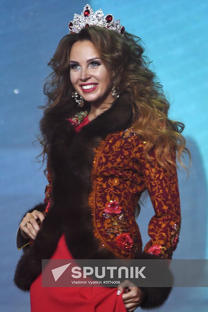 Mrs. Russia 2017 beauty pageant final