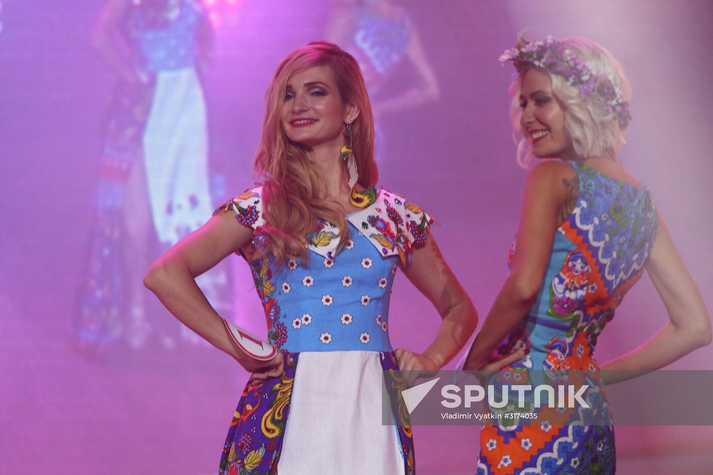 Mrs. Russia 2017 beauty pageant final