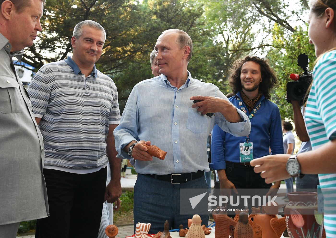 Russian President Vladimir Putin's visit to Crimea