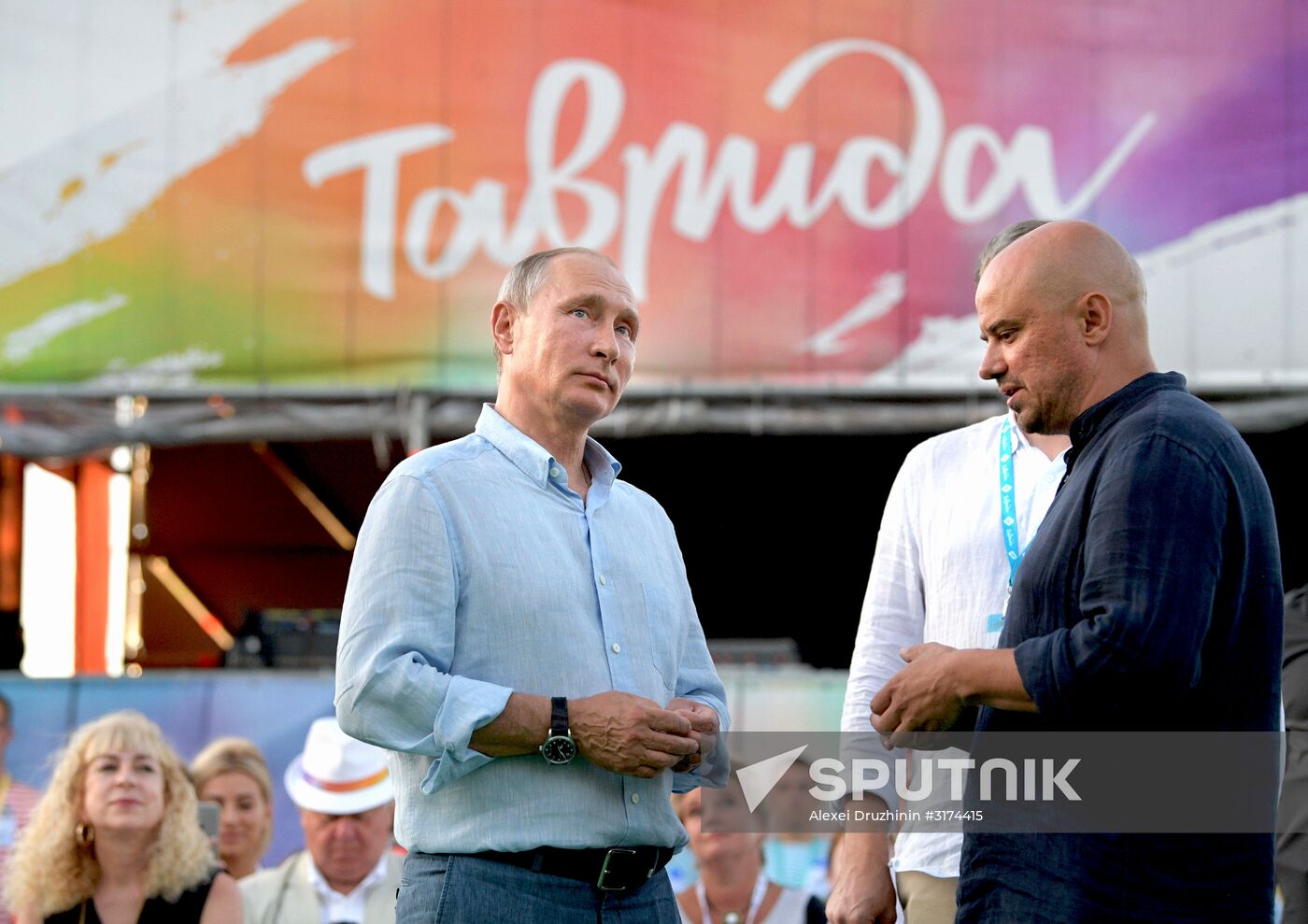 Russian President Vladimir Putin's visit to Crimea