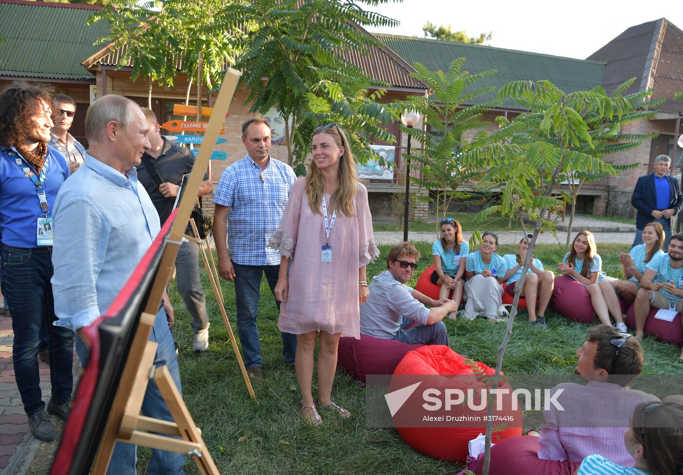 Russian President Vladimir Putin's visit to Crimea