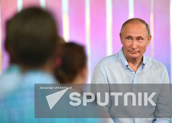 Russian President Vladimir Putin's visit to Crimea