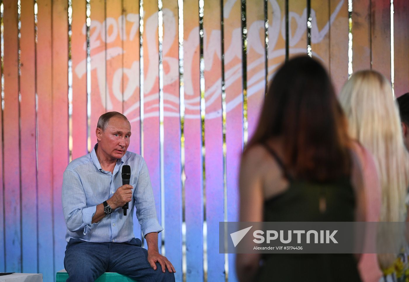 Russian President Vladimir Putin's visit to Crimea