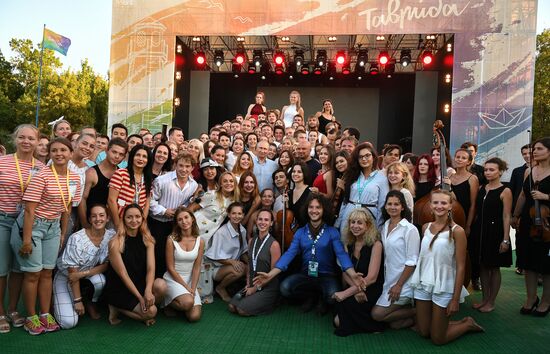 Russian President Vladimir Putin's visit to Crimea