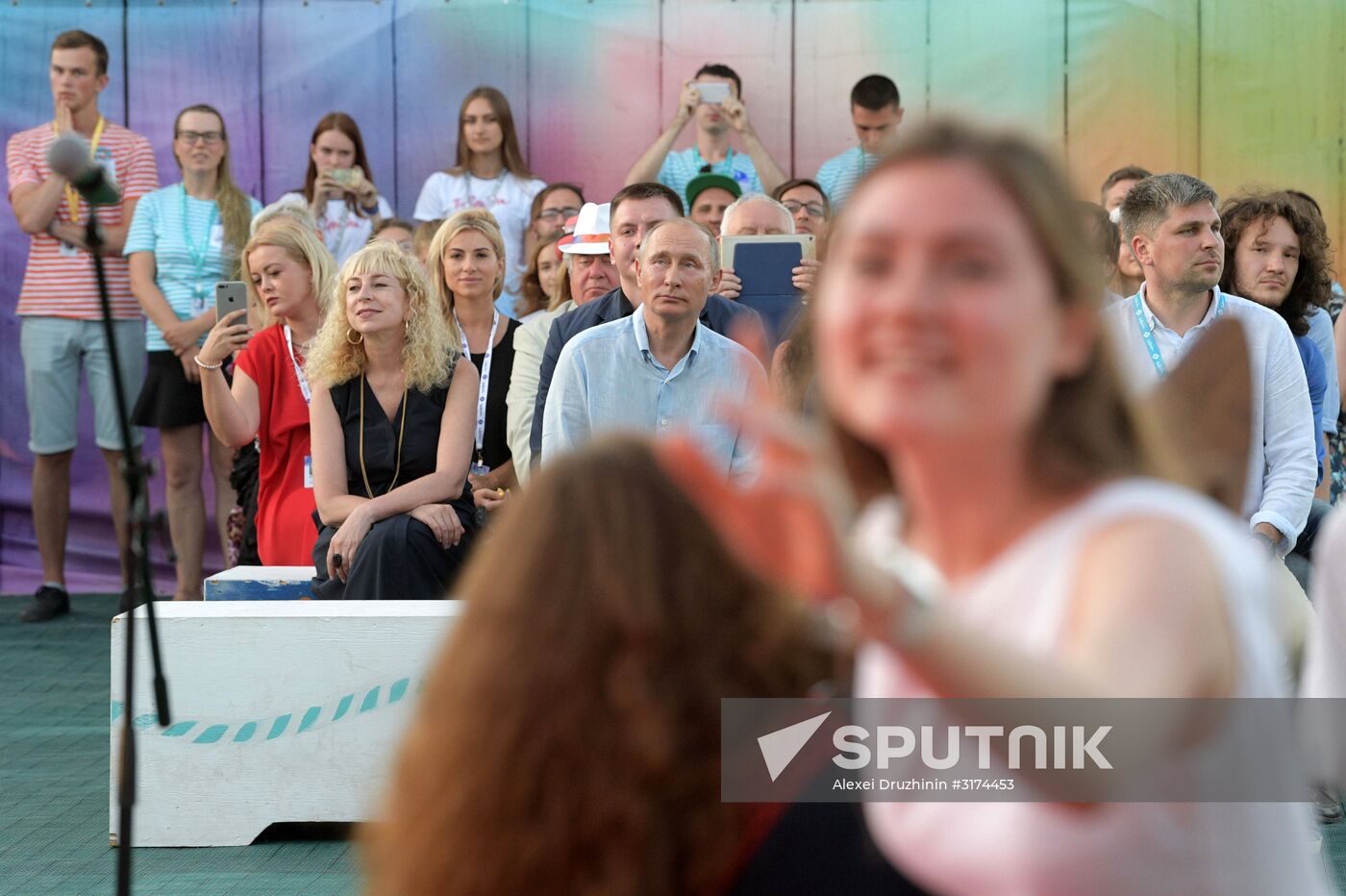 Russian President Vladimir Putin's visit to Crimea