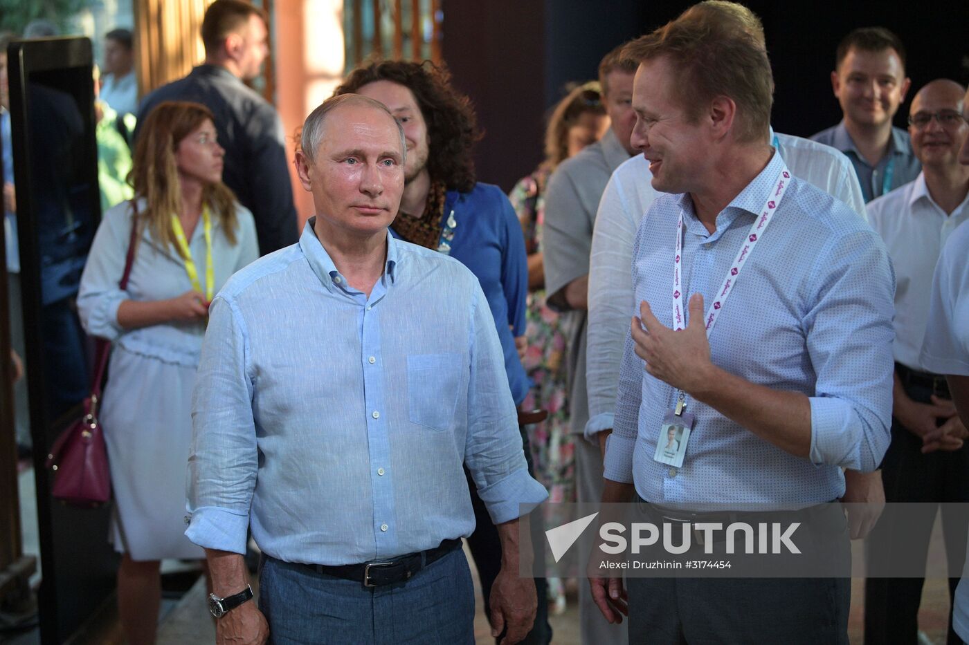 Russian President Vladimir Putin's visit to Crimea