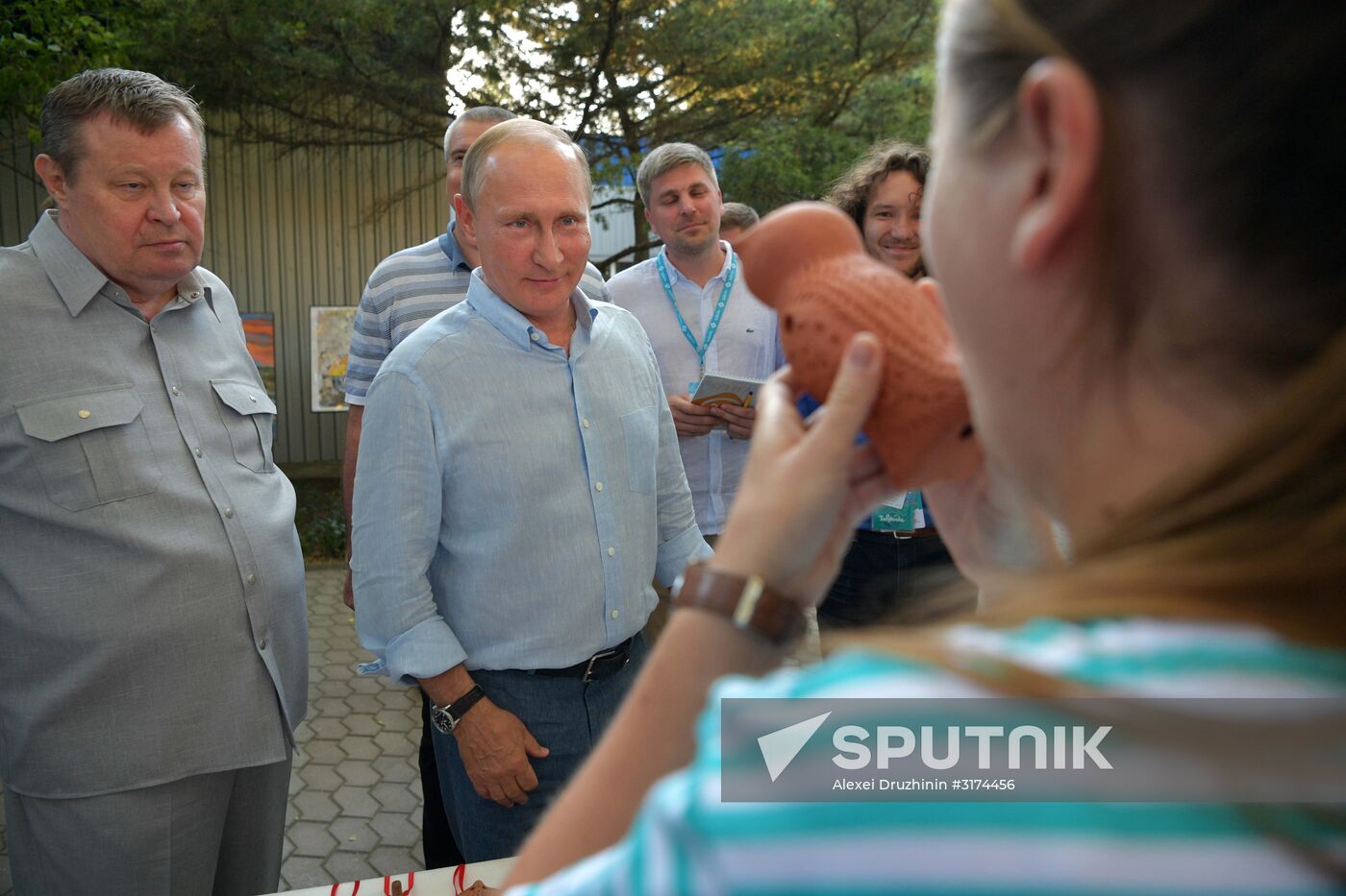 Russian President Vladimir Putin's visit to Crimea