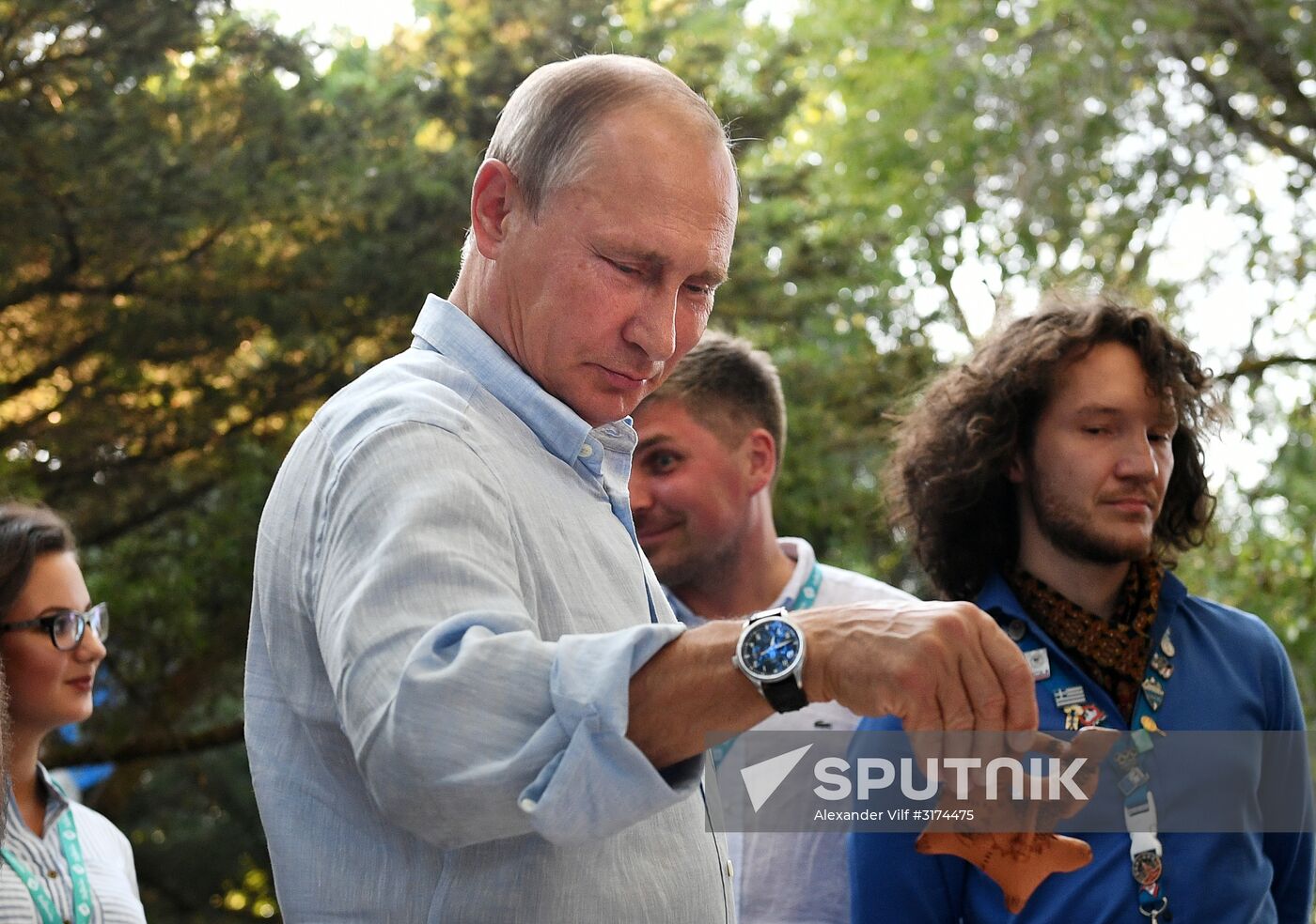 Russian President Vladimir Putin's visit to Crimea