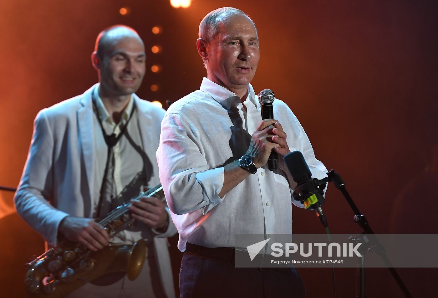 Russian President Vladimir Putin visits Crimea