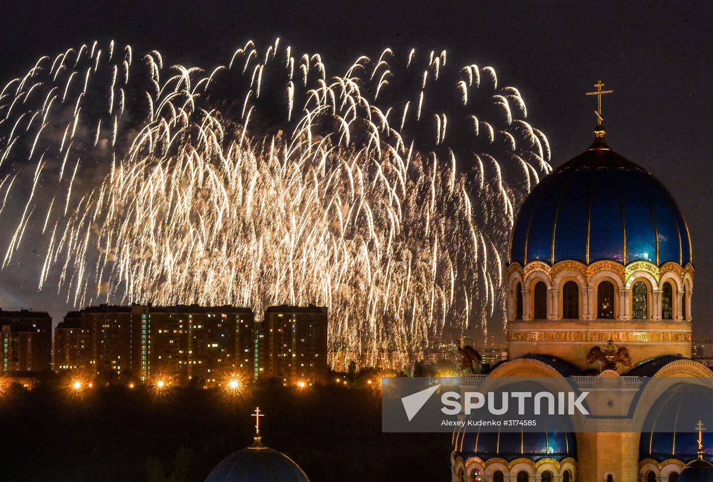 Rostec International Fireworks Festival. Day two