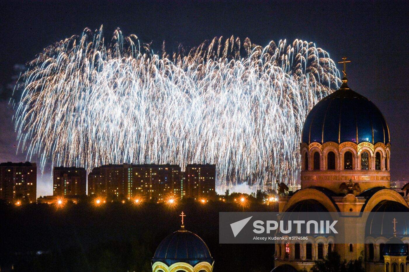 Rostec International Fireworks Festival. Day two