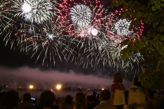 Rostec International Fireworks Festival. Day Two