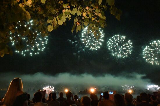 Rostec International Fireworks Festival. Day Two