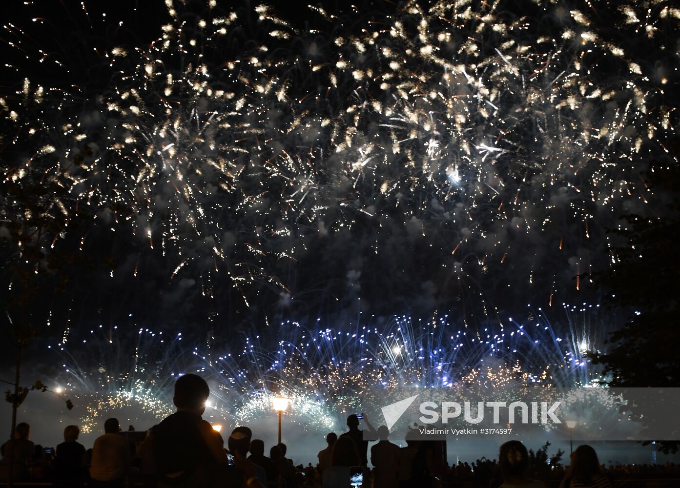 Rostec International Fireworks Festival. Day Two