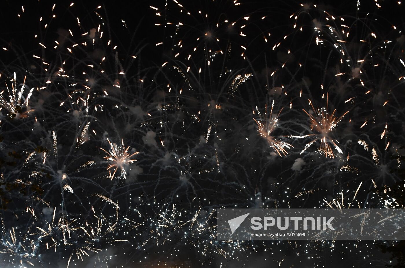 Rostec International Fireworks Festival. Day Two