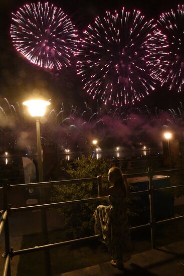 Rostec International Fireworks Festival. Day Two