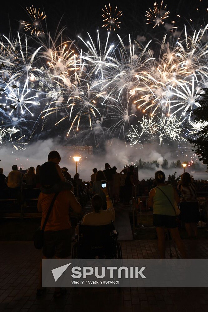 Rostec International Fireworks Festival. Day Two