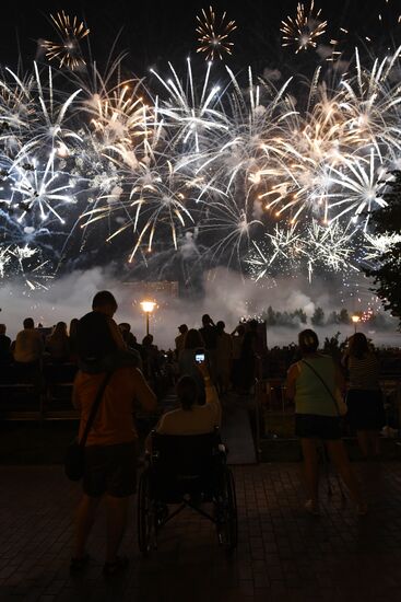 Rostec International Fireworks Festival. Day Two