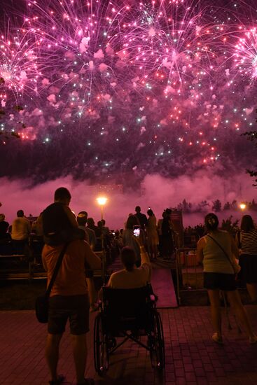 Rostec International Fireworks Festival. Day Two