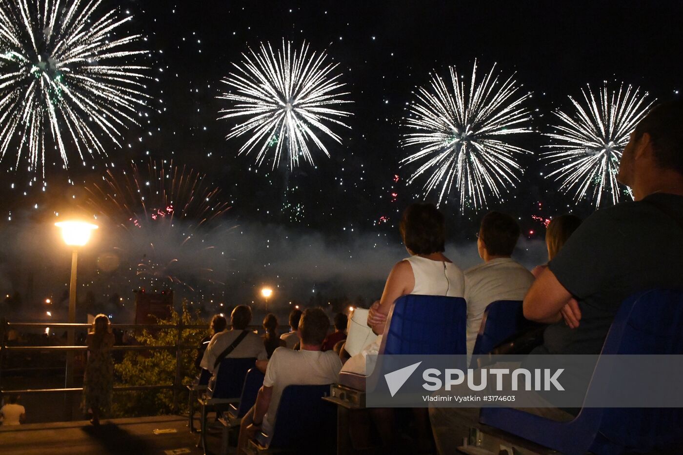Rostec International Fireworks Festival. Day Two