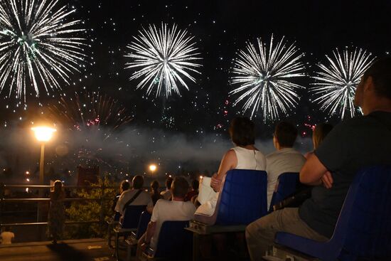 Rostec International Fireworks Festival. Day Two