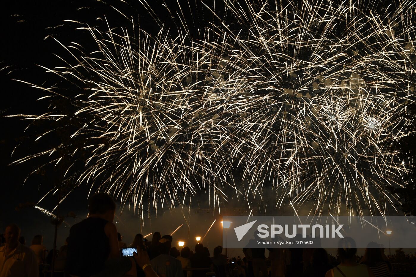 Rostec International Fireworks Festival. Day Two