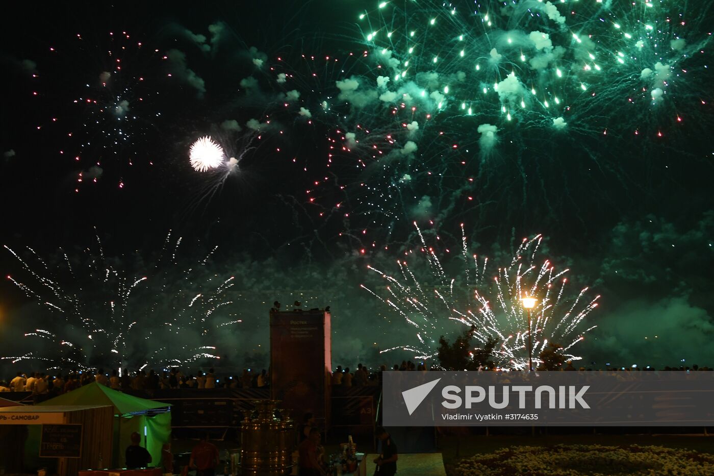 Rostec International Fireworks Festival. Day Two