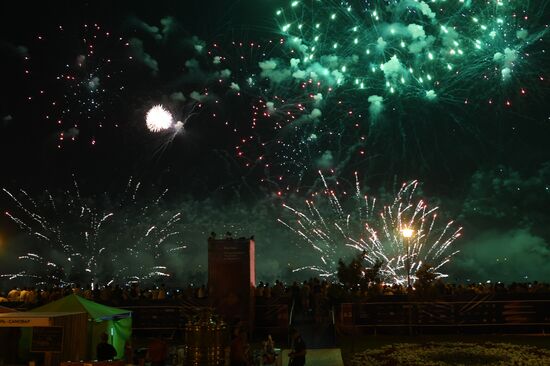 Rostec International Fireworks Festival. Day Two