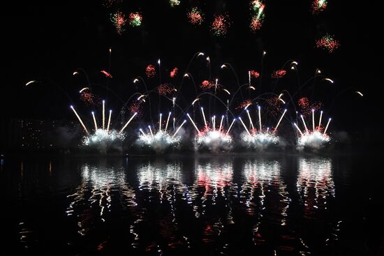 Rostec International Fireworks Festival. Day Two