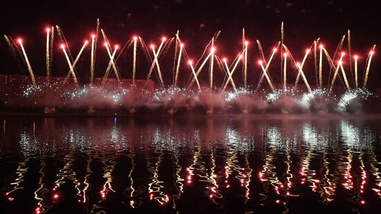 Rostec International Fireworks Festival. Day Two