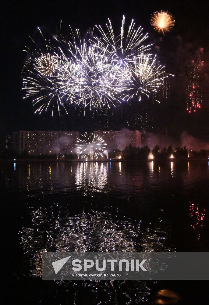 Rostec International Fireworks Festival. Day Two