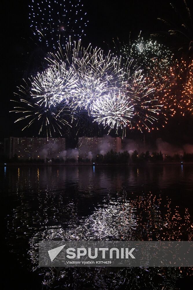 Rostec International Fireworks Festival. Day Two