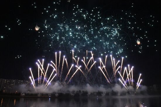 Rostec International Fireworks Festival. Day Two